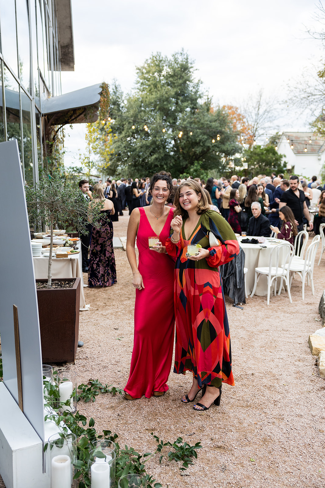 Barr Mansion Wedding Photos cocktail hour