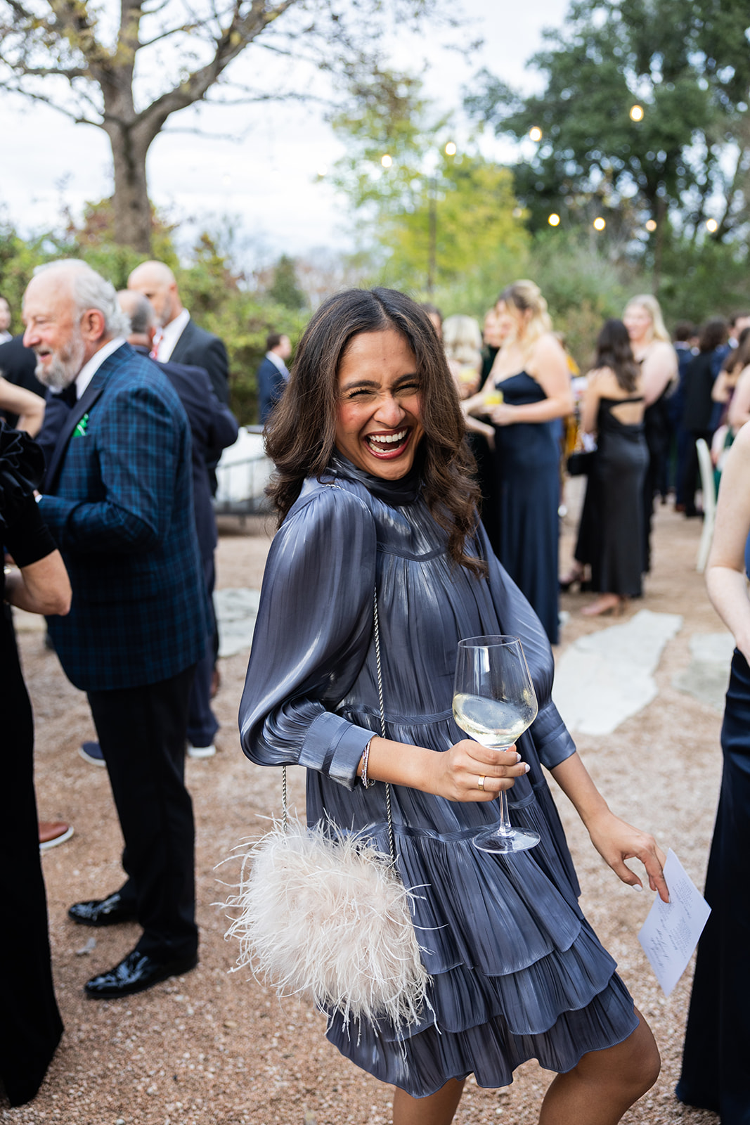 Barr Mansion Wedding Photos cocktail hour