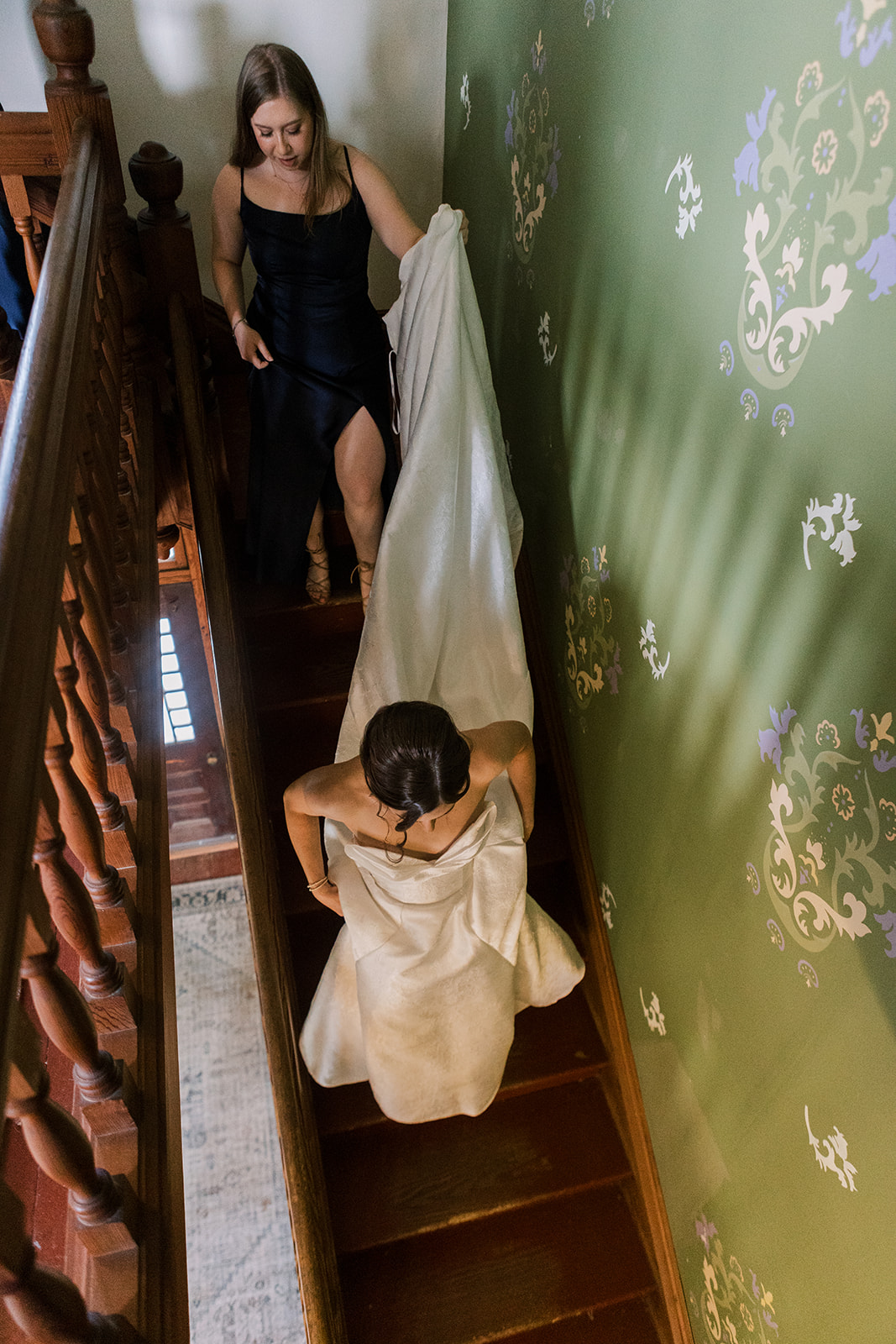 Barr Mansion Wedding Photos Bride getting ready