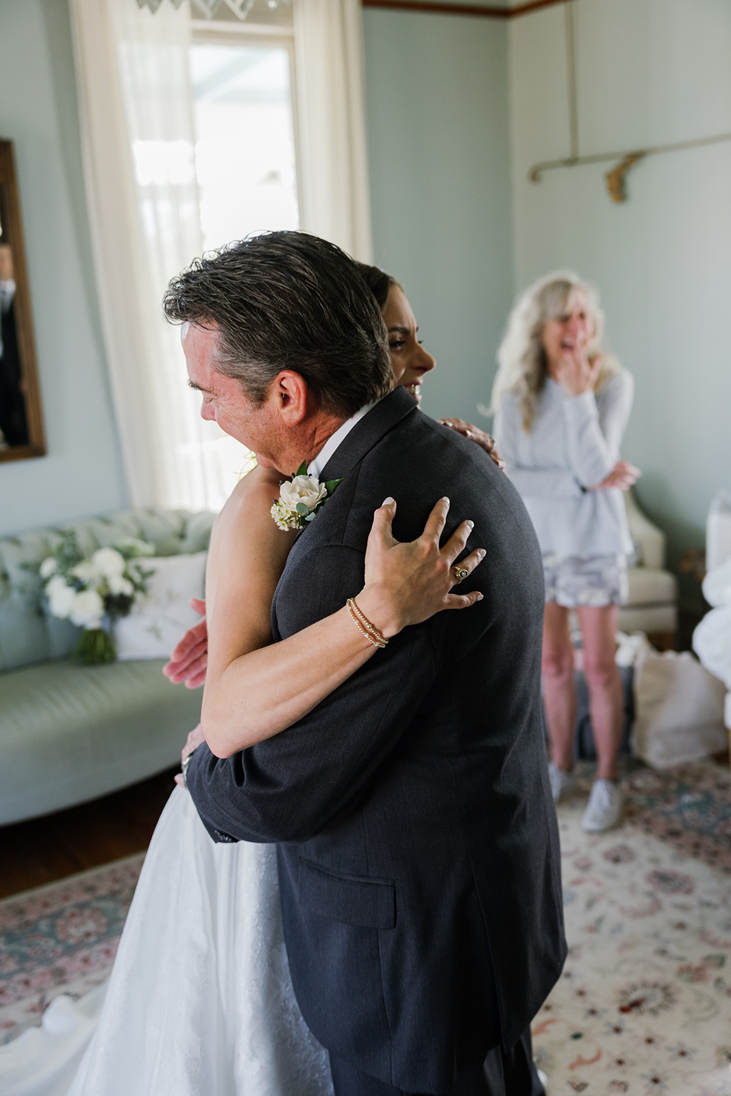 Barr Mansion Wedding Photos Bride getting ready
